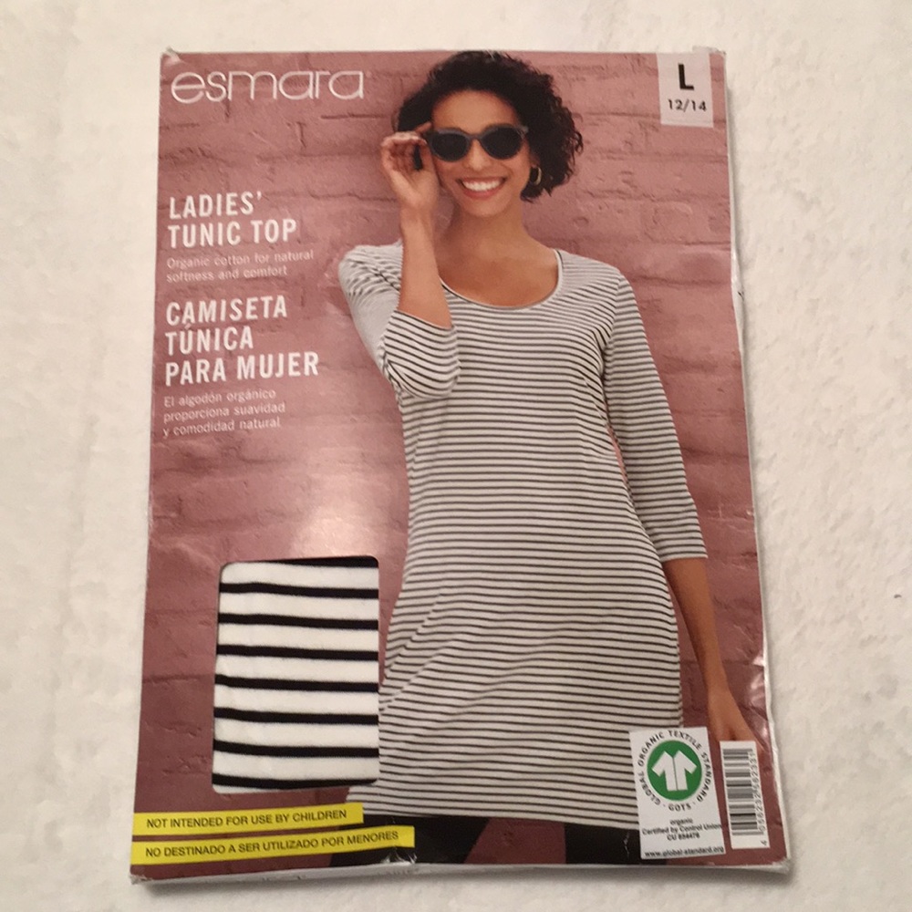 Esmara Ladies striped Tunic Top - Picture 1 of 6